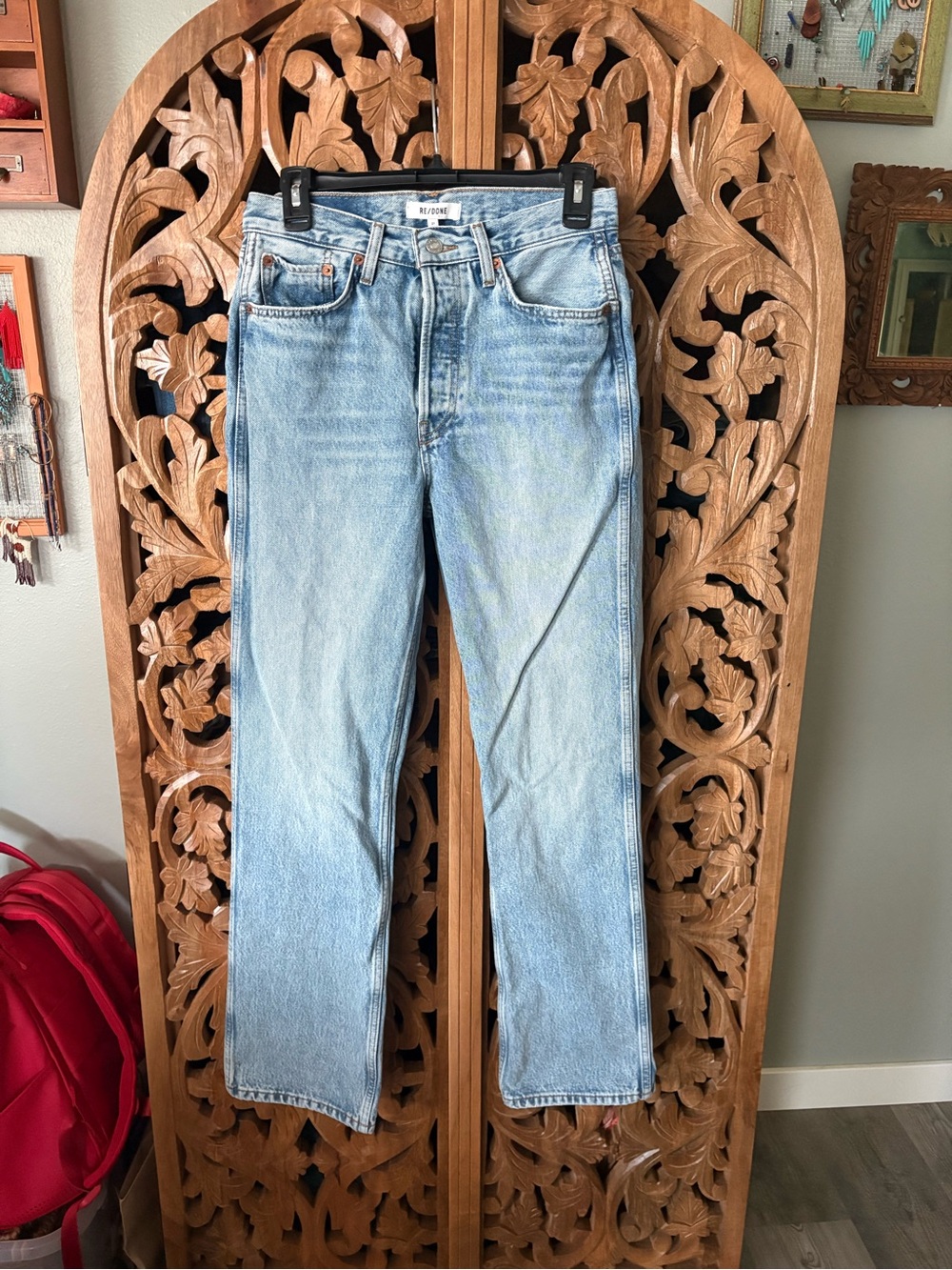 Re/done 90s loose Straight Leg Jeans